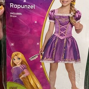 Spirit Rapunzel Kids Costume - Purple and Gold